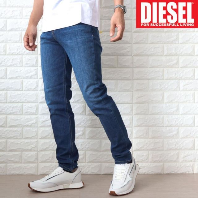 ディーゼル ジーンズ メンズ ミディアムブルー 2005 D-FINING ストレッチ デニム DIESEL A03573 09D46
