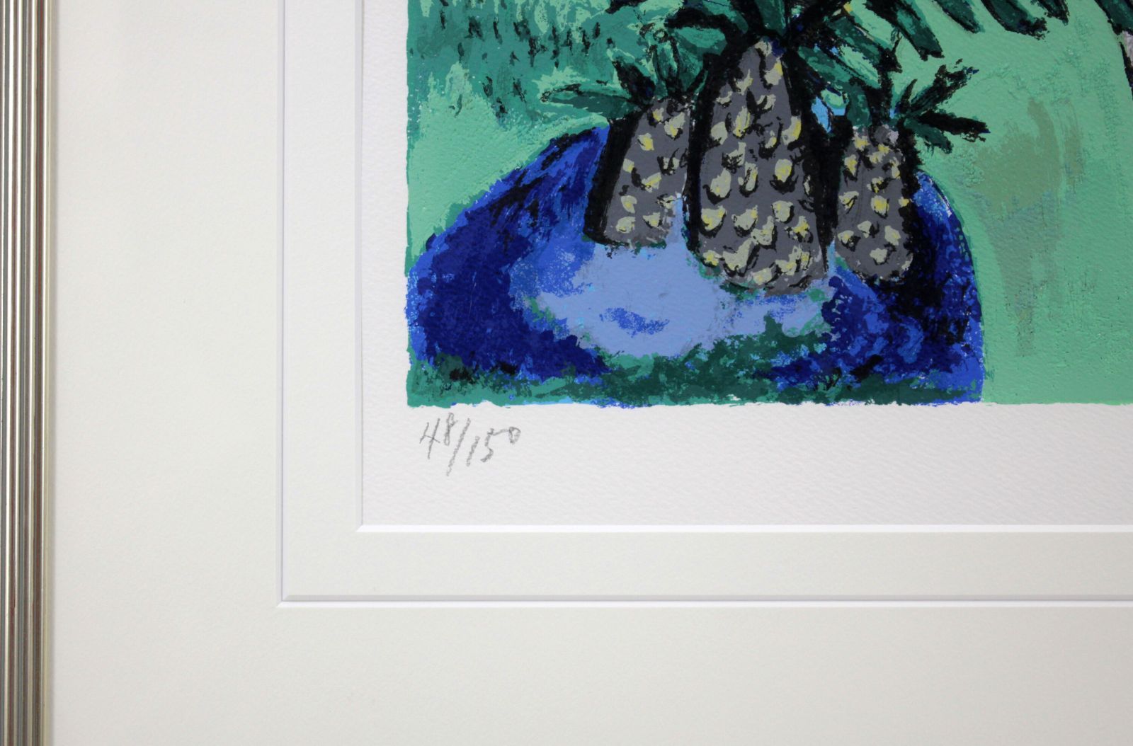 平野琳人 「赤い木」 シルクスクリーン 版画 絵画 【公式通販】