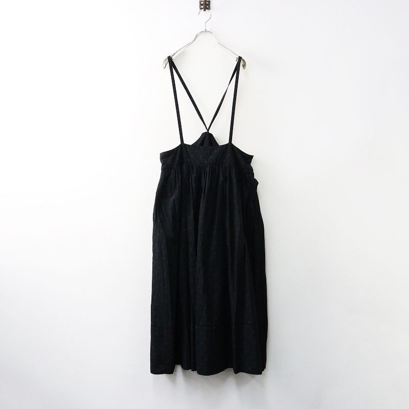 定価25850円 ガーゼ Gauze G837 AZUMA DOT STRING SKIRT アズマドット ストリングスカート F ブラック|吊り 2400014358476
