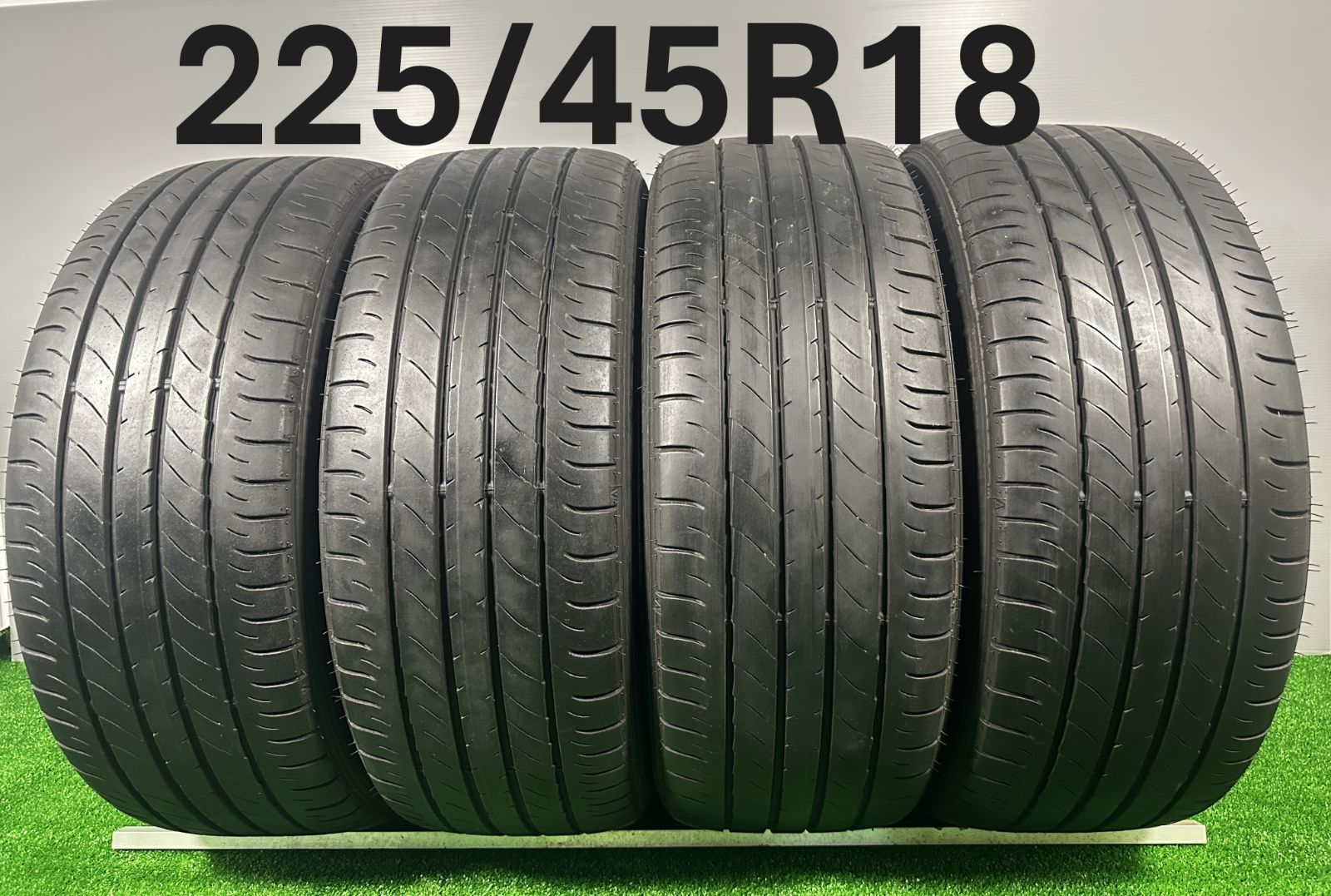 225|45R18 ダンロップ SP SPORTMAXX 050 2019年製 4本 夏タイヤ TA038