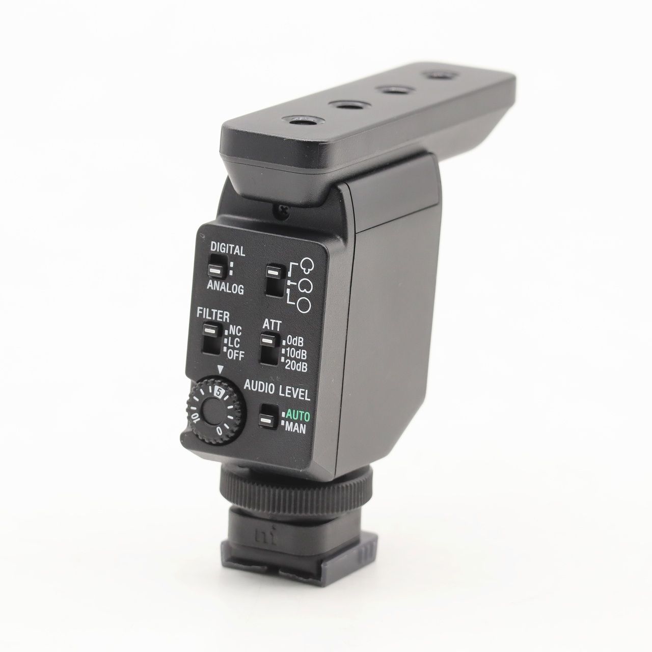 ショットガンマイクロホン 可変指向性