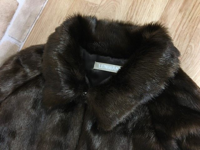 LEINWÄNDE Faux Fur Jacket ファー ジャケット コート