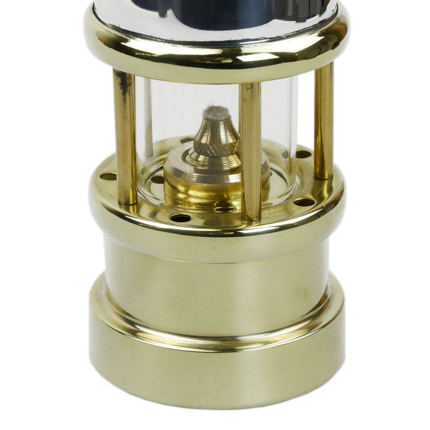 JDバーフォード マイナーズランプMサイズ ニッケル＆ブラス #N58