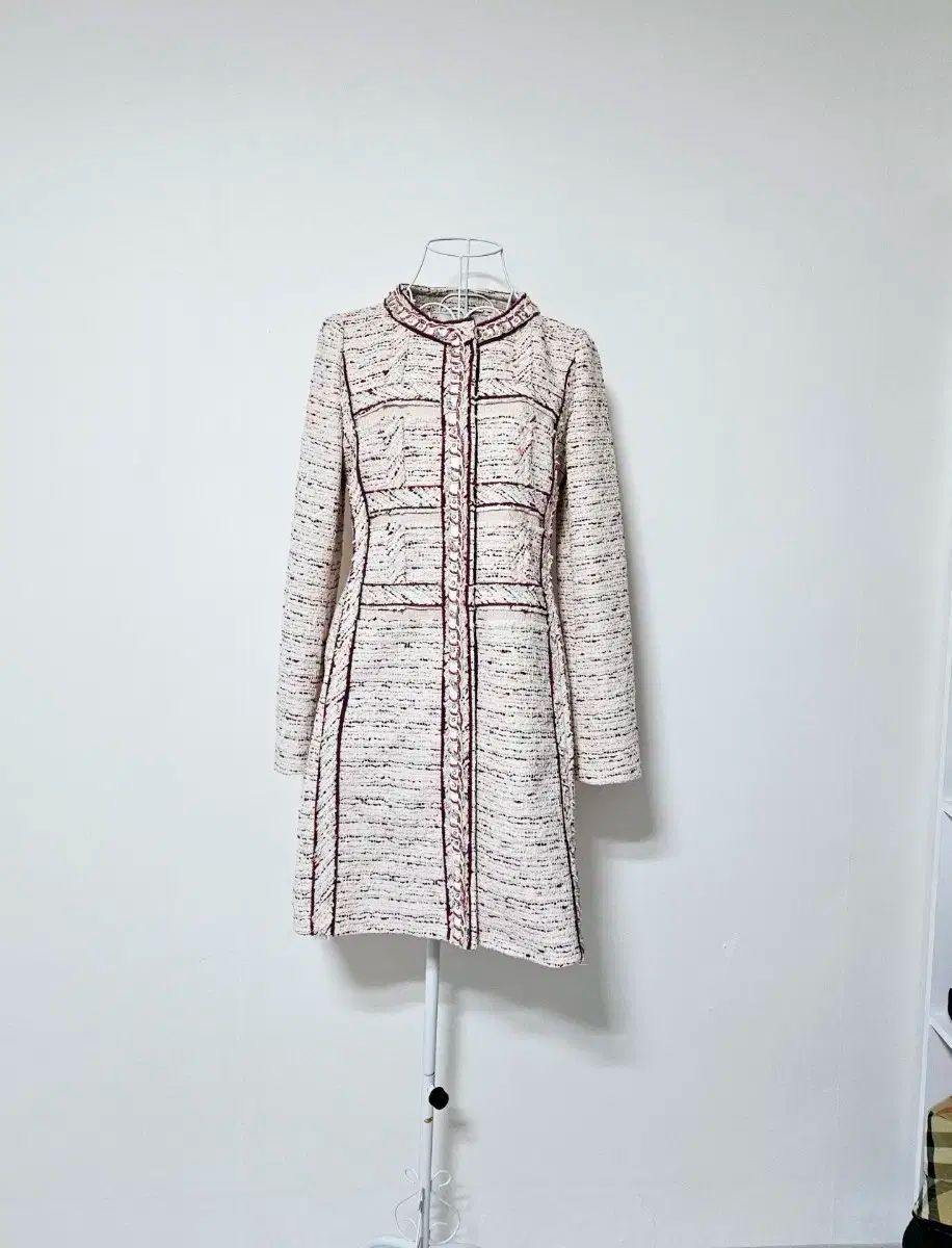 サテン ツイード ONE PIECE