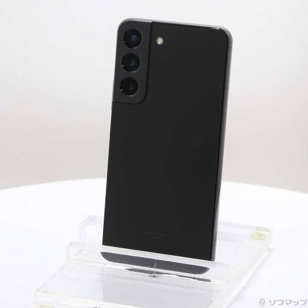 中古品〕 Galaxy S22 256GB ファントムブラック SCG13 au SIM