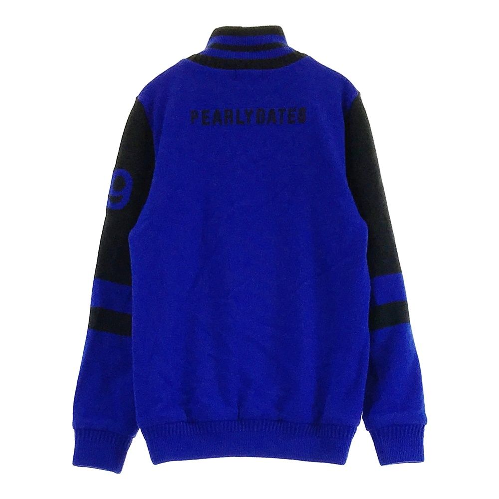 サイズ 5 PEARLY GATES パーリーゲイツ ニットジャケット ブルー系 240003001564 ゴルフウェア メンズ ストスト