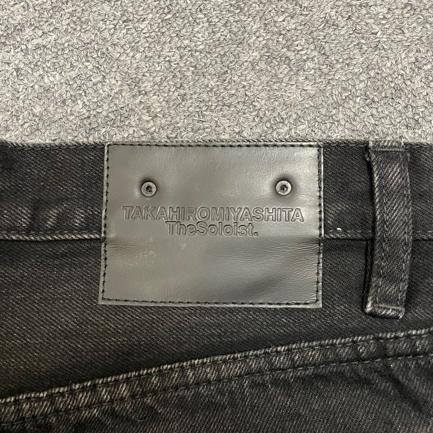 定57090円 TAKAHIROMIYASHITATheSoloist MINEDENIM grunge jean. smd 