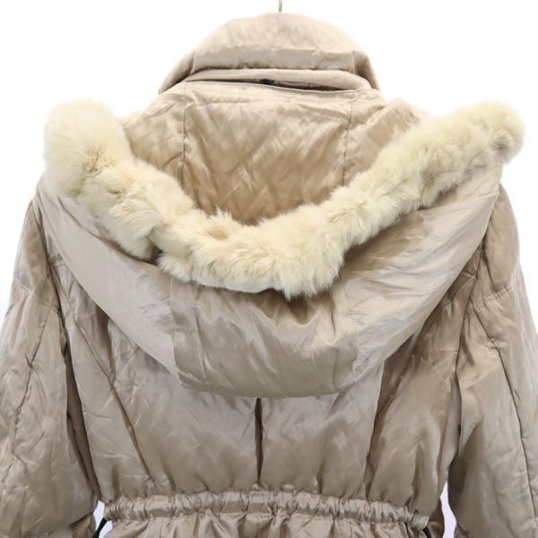 S Max Mara ベージュ ダウンジャケット 42 めい 'S MAX MARA