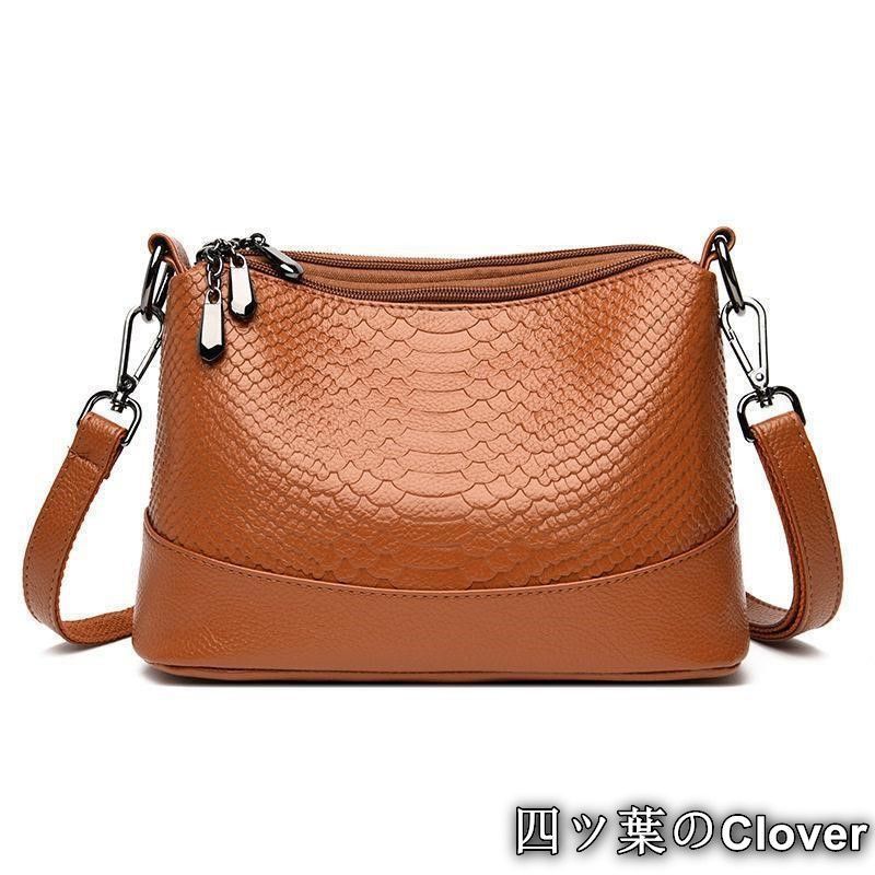 ショルダーバッグ レディース 斜めがけ 軽量 通販 | 肩掛け 大人 斜め掛け 軽い カバン ナイロン ショルダー 鞄 ワンショルダーバッグ （ブラック）