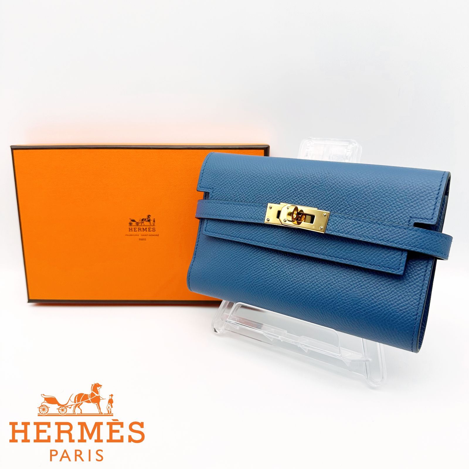 HERMES エルメス ミディアムケリー 三つ折り財布