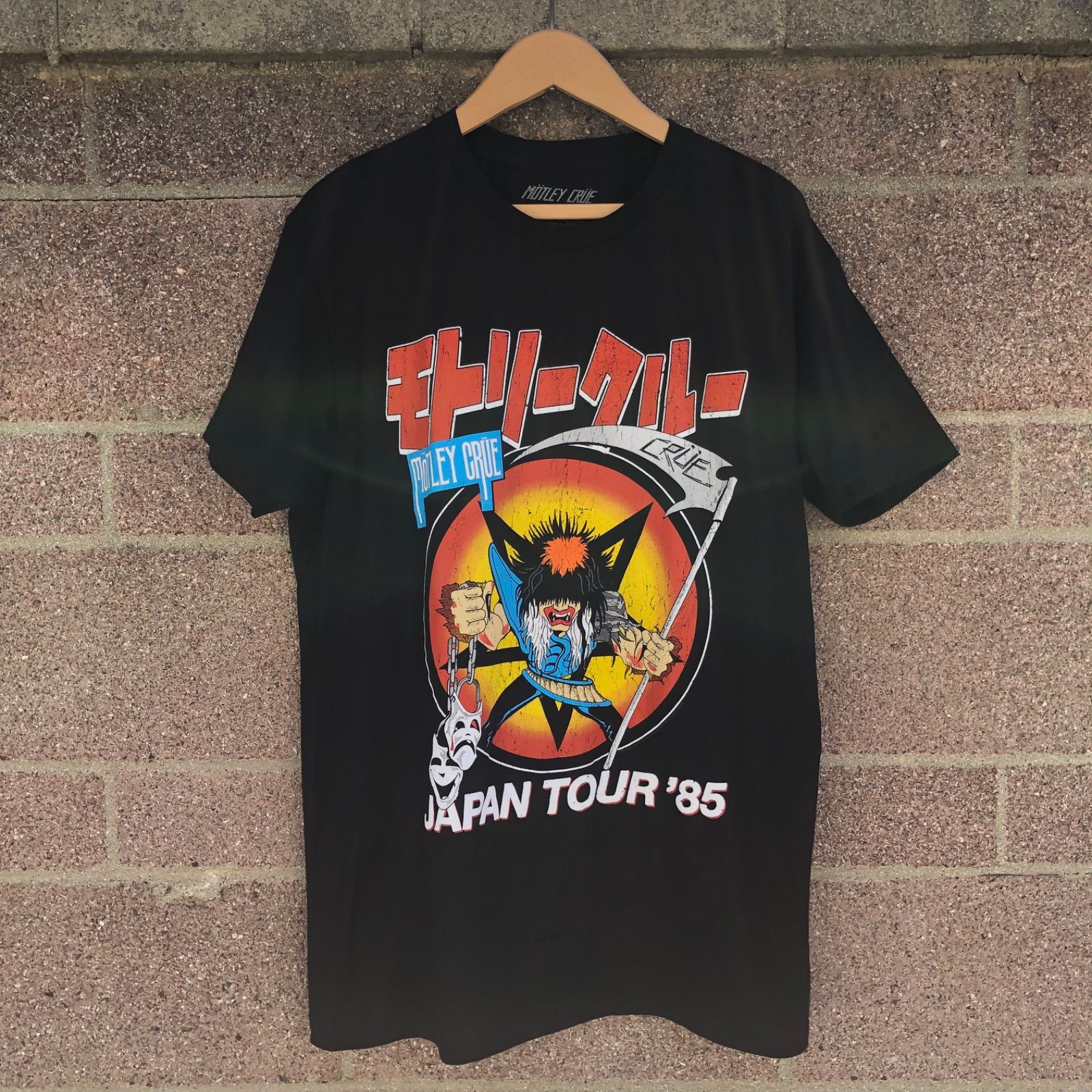 MOTEY CRUE モトリークルー ジャパンツアー'85 Tシャツ - メルカリ