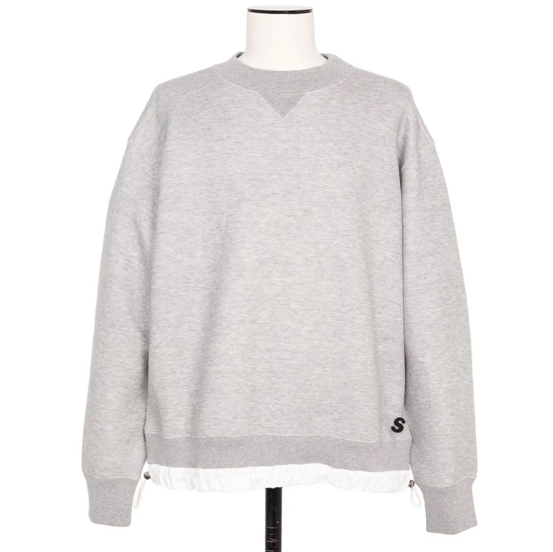 undercover sacai コラボ スウェット ホワイト sacai × UNDER COVER