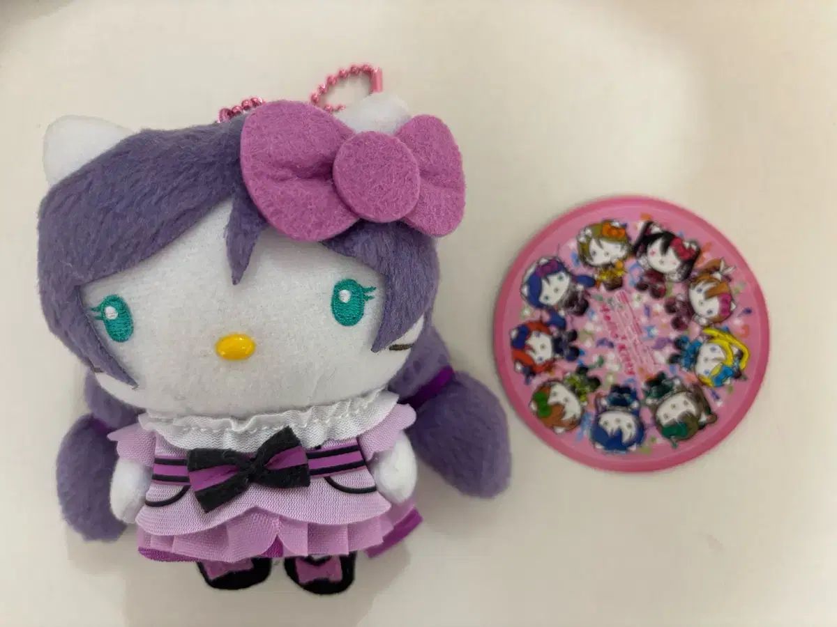 【雷市場（ポンジャン）商品韓国直送】 ラブライブ! のぞみ ハローキティ(HELLO KITTY) コラボ 人形 ぬいぐるみ ぬい カードダス 美少女 バンクー