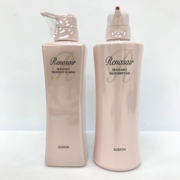 新品未開封ALBION フレグランス シャンプー & パック セット ALBION - ルネセア 新品 未開封 フレグランス トリートメント
