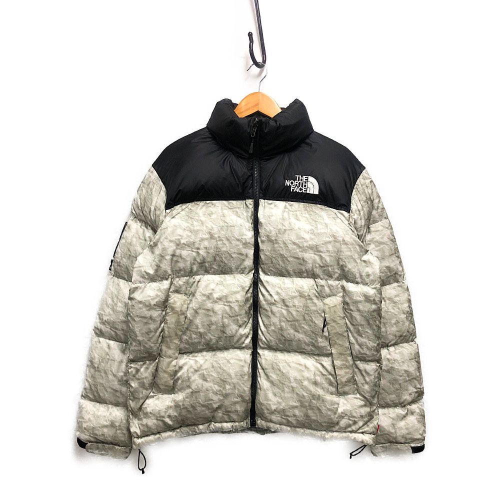 SUPREME シュプリーム × THE NORTH FACE 19AW Paper Print Nuptse Jacket ペーパープリントヌプシ  ダウンジャケット M 正規品 / 32023 - メルカリ