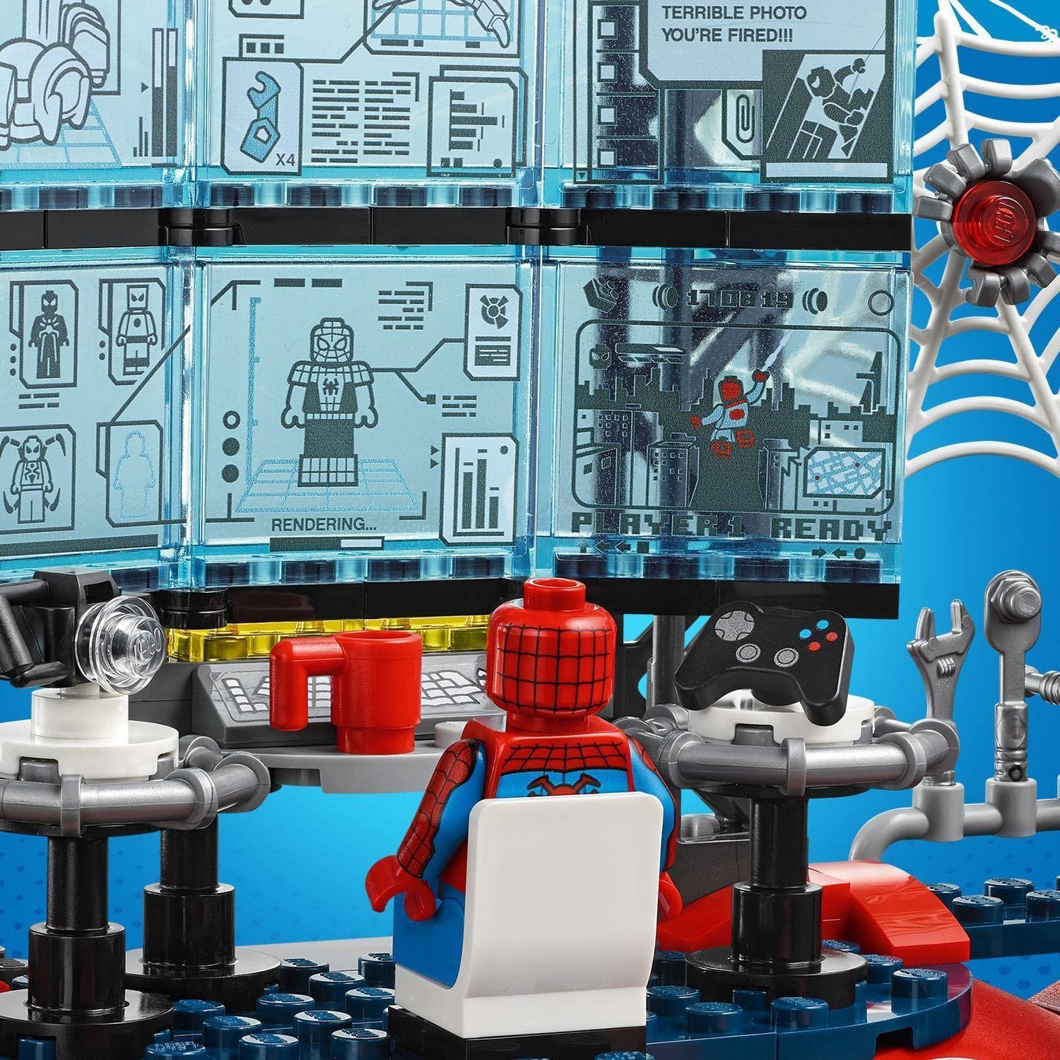 新品】レゴ(LEGO) スーパー・ヒーローズ スパイダーマンのかくれ家への