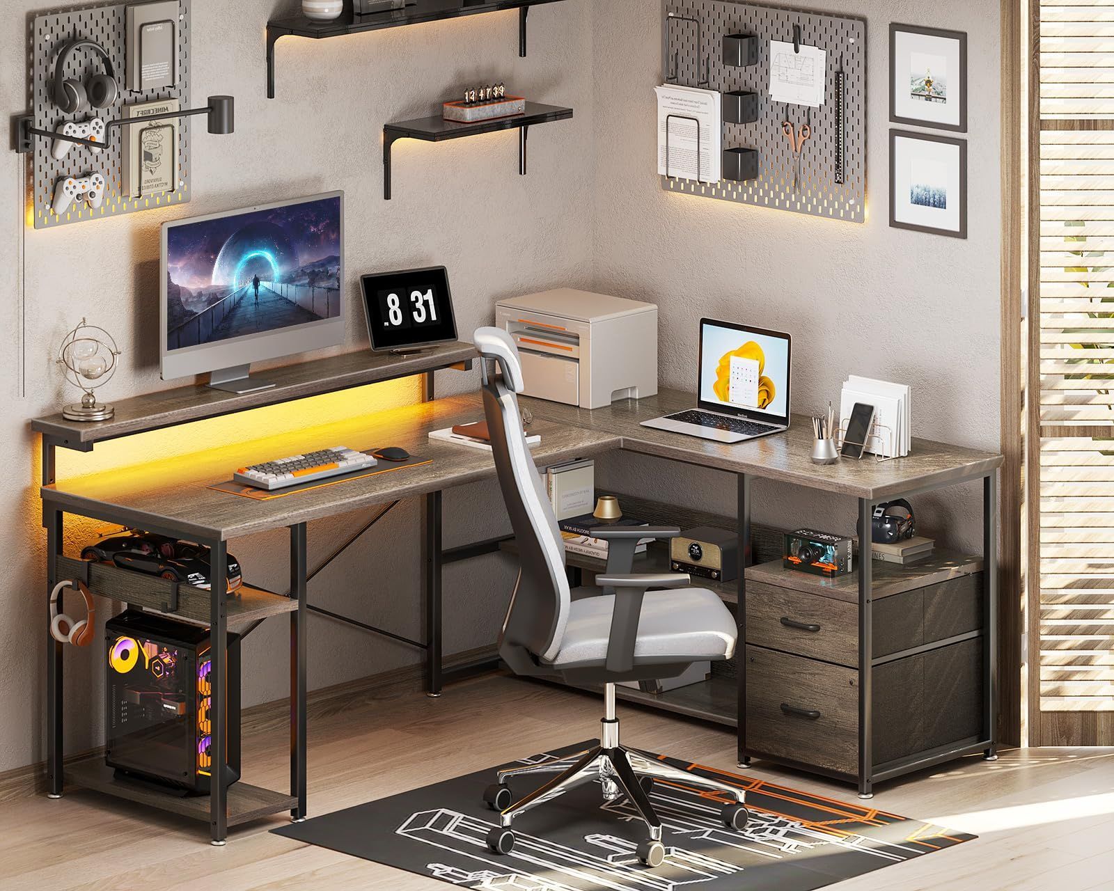 （D※※e）昇降式パソコンデスク　W120×D60cm　サンワサプライ 昇降式パソコンデスク W120×D60cm サンワサプライ D※※e）昇降式