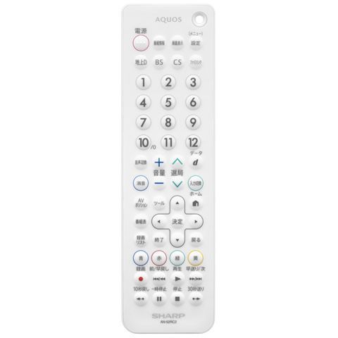 新品 シャープ アクオス テレビ 純正 防水 リモコン AN-52RC2 AQUOS SHARP 汎用 マルチ 互換 リモコン