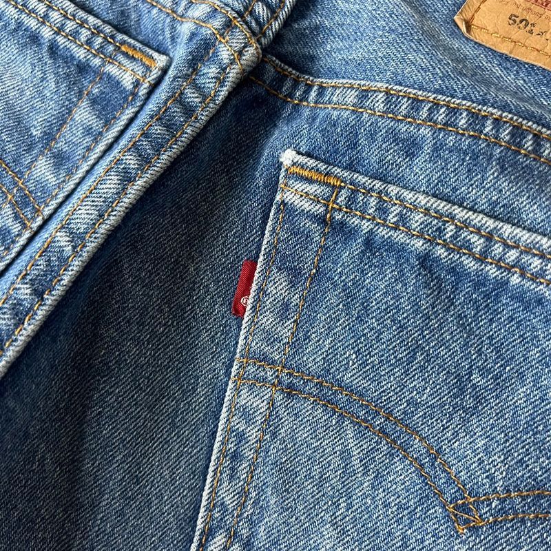 人気の新作 501 Levis USA製 90s ヒゲ デニム ストレート ジーパン