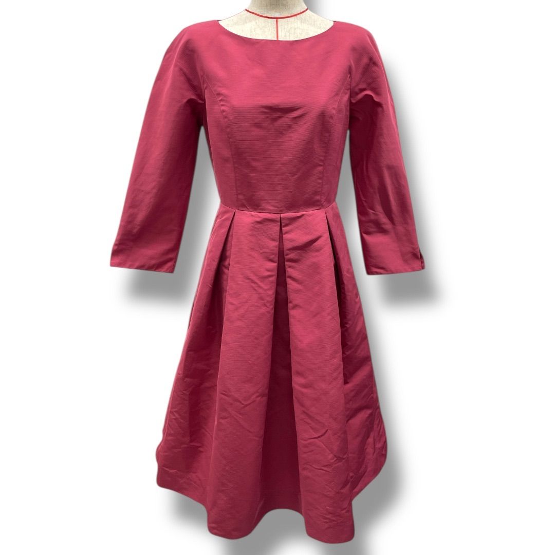 M'S GRACY エムズグレイシー プリーツワンピース 長袖ワンピース