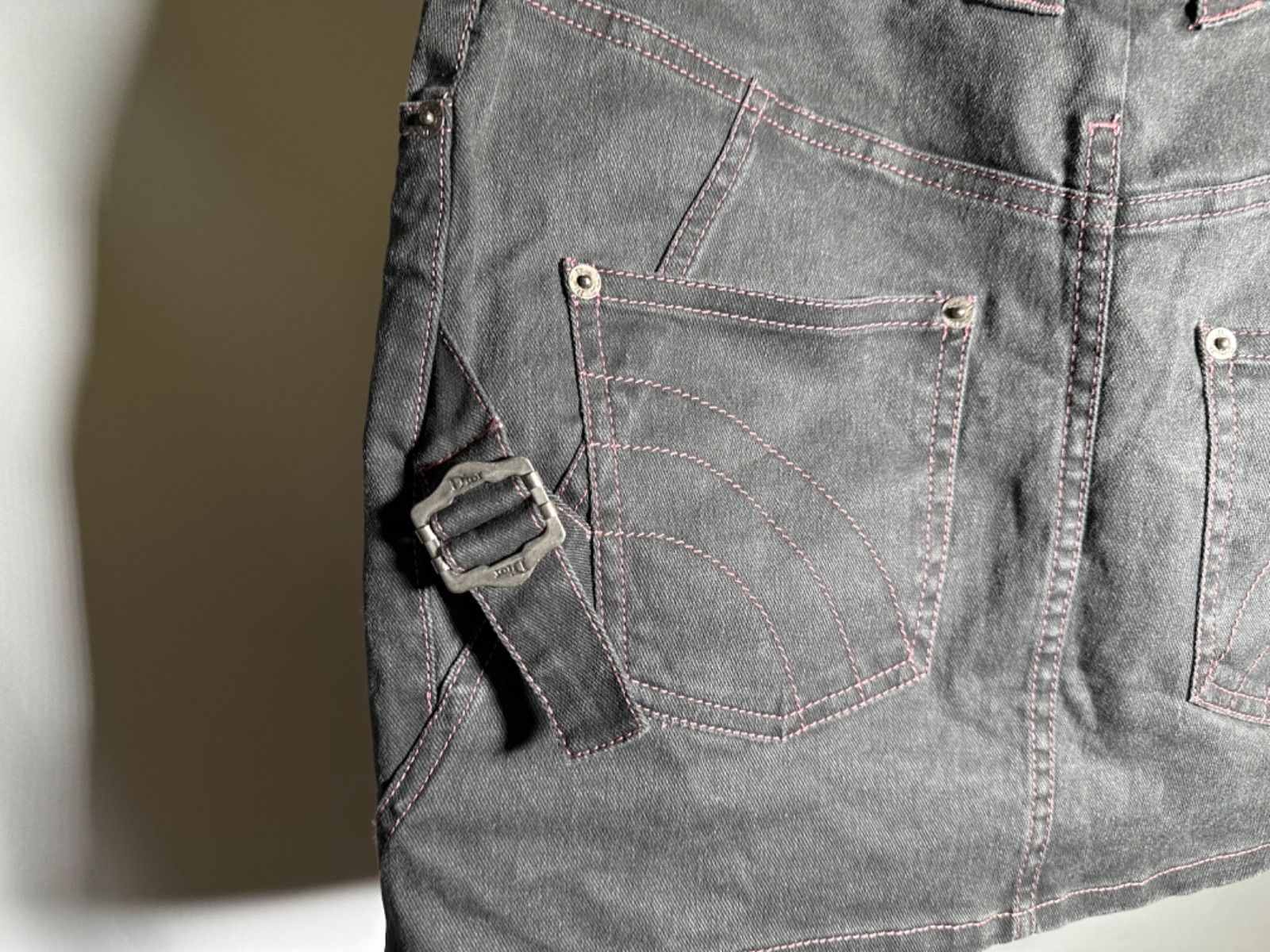 Christian Dior デニムタイトスカート 36 Christian Dior デニムタイトスカート 36 Christian Dior デニムタイト