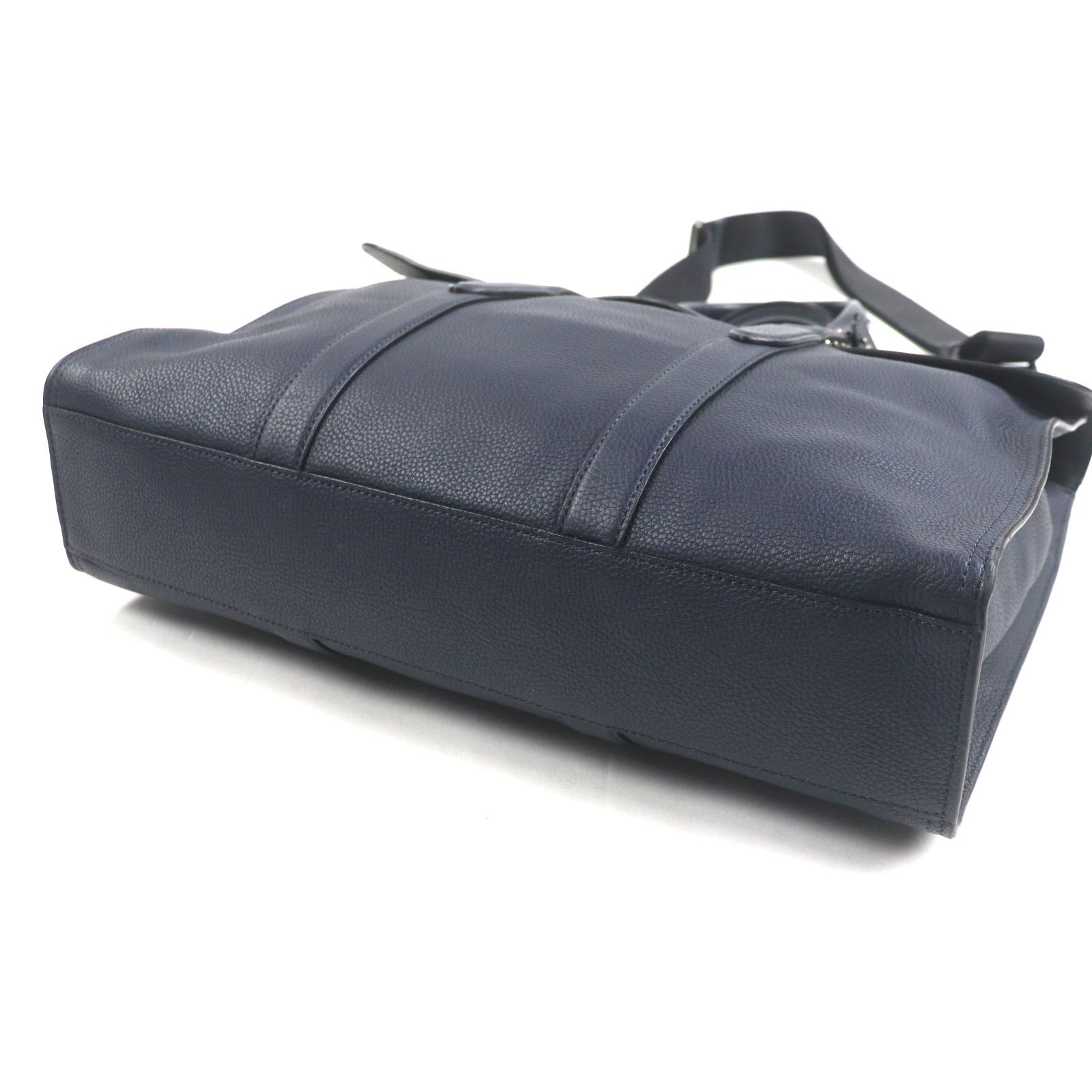 美品▽COACH コーチ 58097 メトロポリタン ポートフォリオ レザー ロゴ