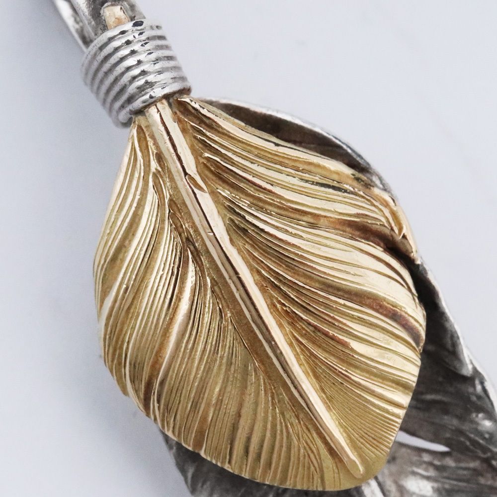 GORO'S 上金特大フェザー 左向き 現行 シルバー - メルカリ