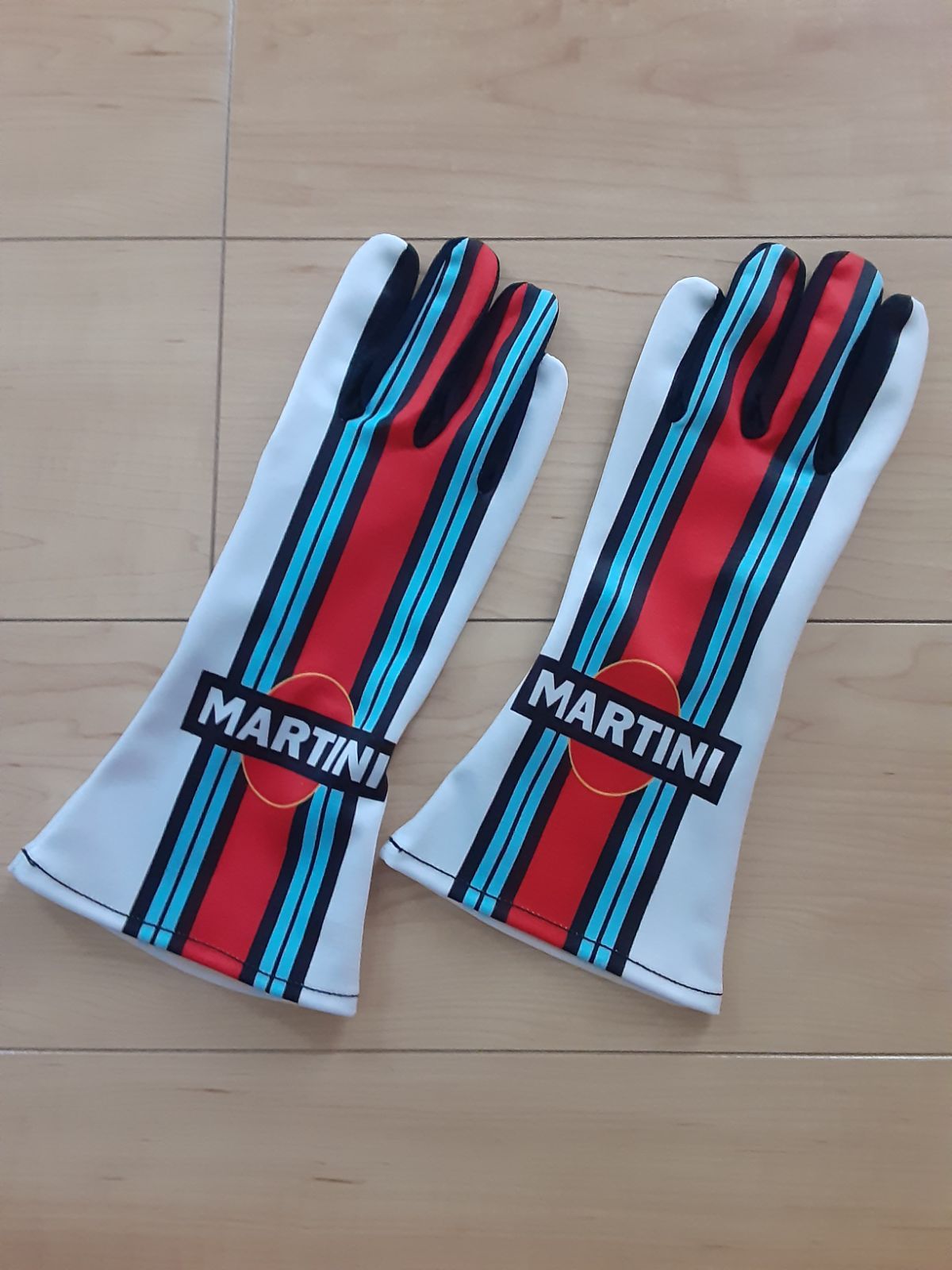 海外 Martini マルティーニ F1 レーシンググローブ レプリカ Mサイズ 