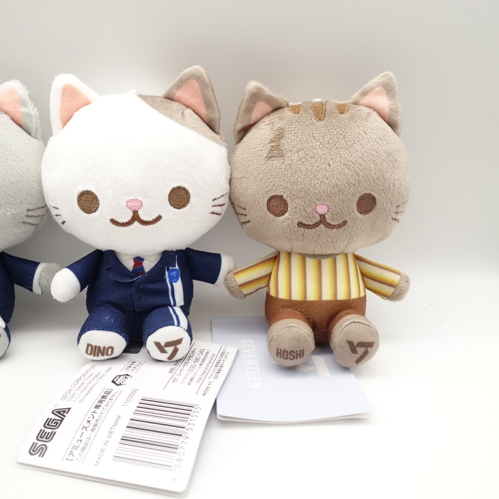 SEVENTEEN ミンギュ ホシ ディノ ANIMAL COORDY 猫 ミニ