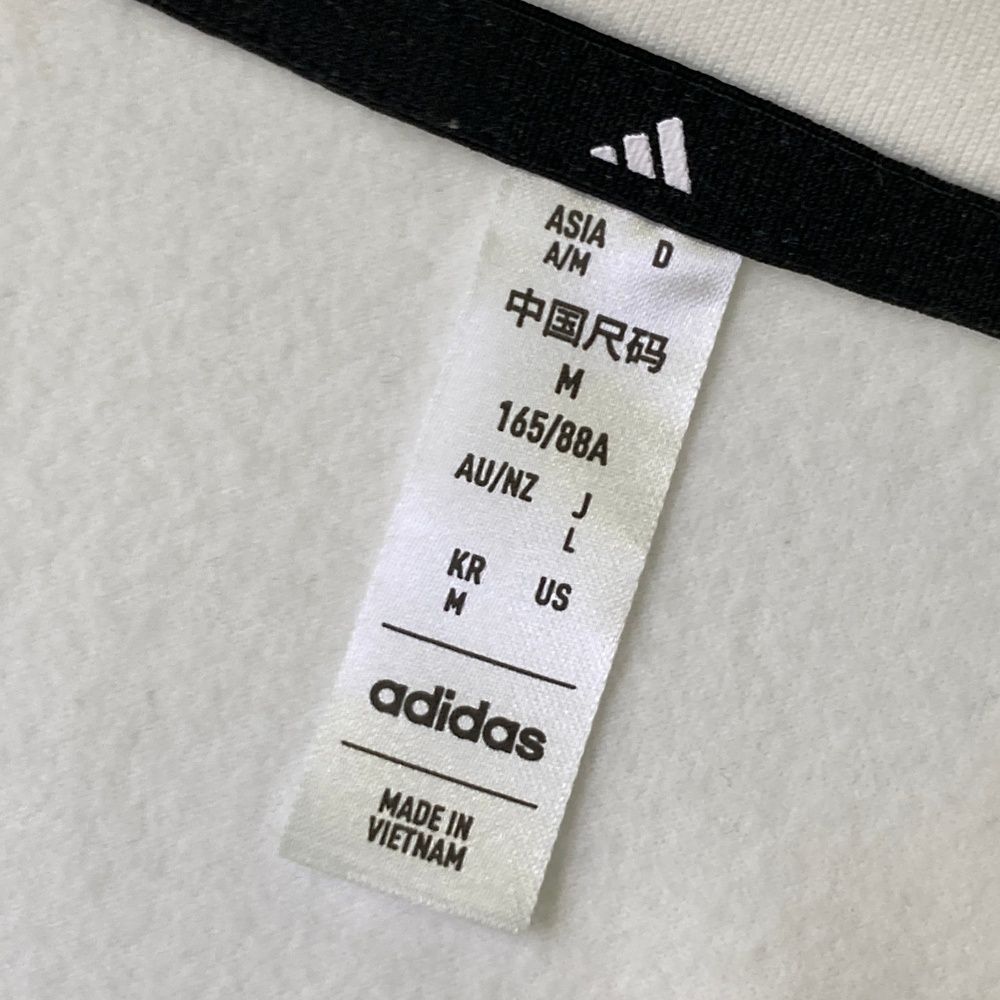 サイズ：L ADIDAS GOLF アディダスゴルフ 2024年 裏起毛 ジップジャケット  ホワイト系 [240101488376] ゴルフウェア レディース ストスト サイズ：L ADIDAS GOLF アディダスゴルフ 2024年 裏起毛 ジップ