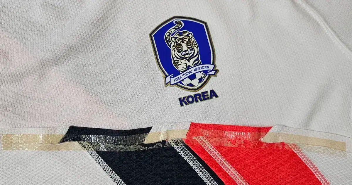 韓国国家代表 半袖 トレーニングウエア トップス