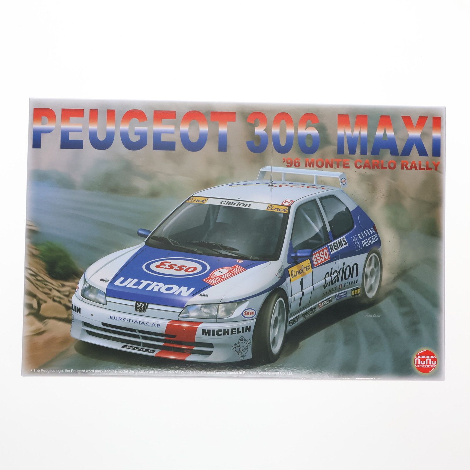 Peugeot - レーシングシリーズ 1/24 プジョー306マキシ 1996 モンテカルロラリー プラモデル(PN24009) プラッツ/NuNu 718KinL6w6L._AC_UF350,