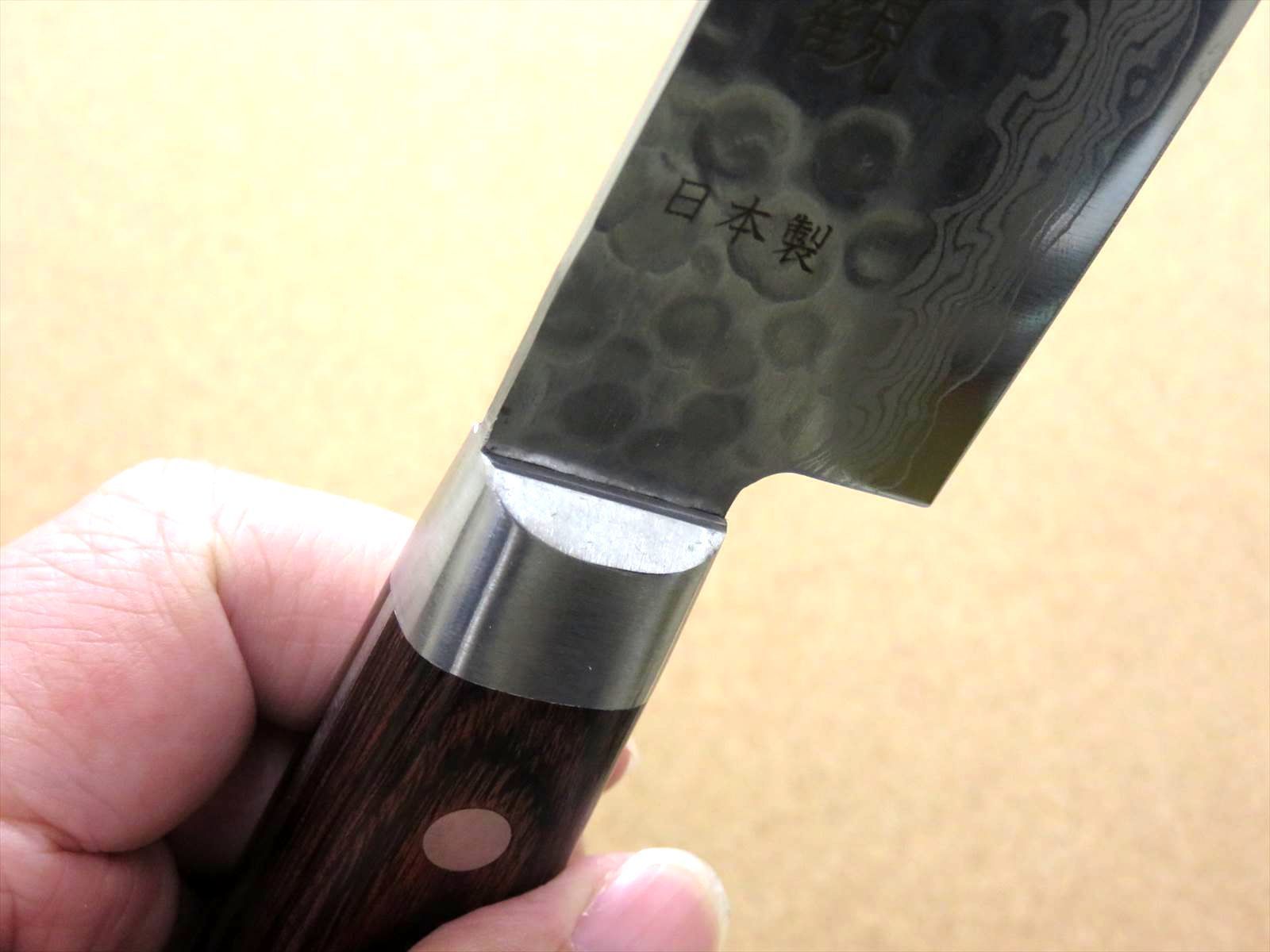 関の刃物 筋引包丁 24cm (240mm) 富士觀 ダマスカス 17層 鎚目 関の刃物 筋引包丁 24cm (240mm) 富士觀 ダマスカス 17層 鎚目