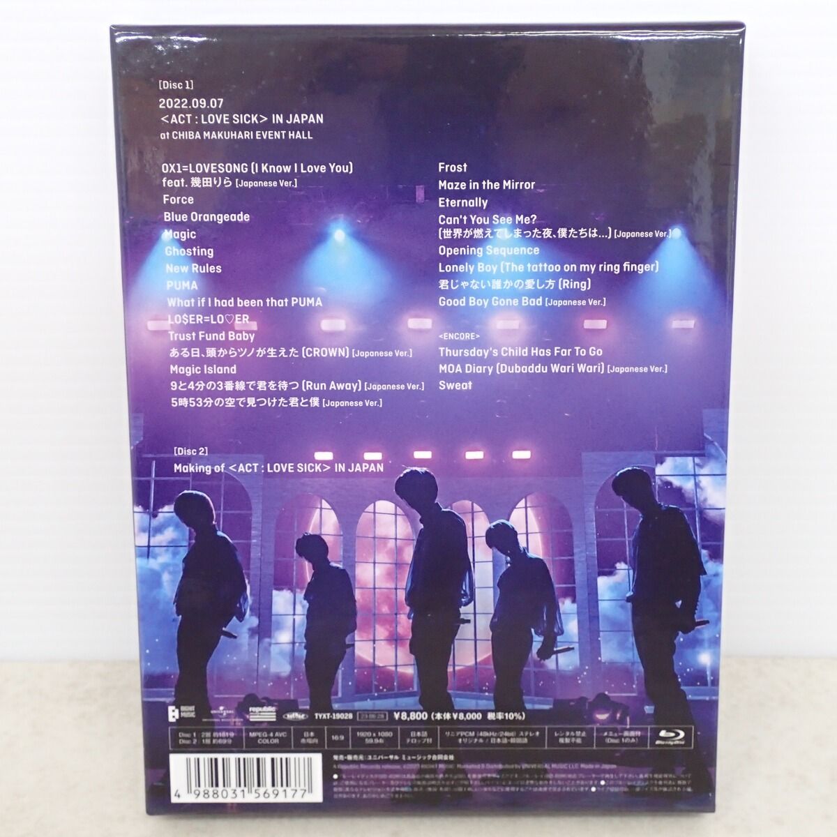 TXT ACT:LOVE SICK Blu-ray ヨンジュンクリアポスター付き PDBV-1065_2.JPG