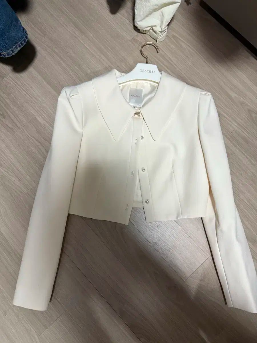 GRACE U グレースユー マーキュリー クリーム ジャケット M スカート S