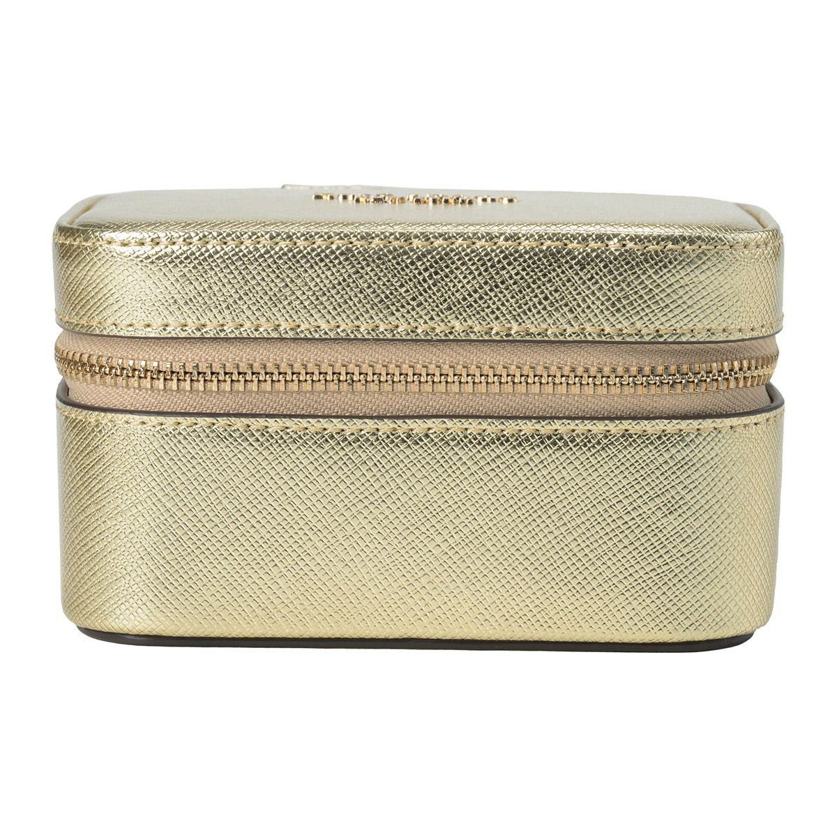 新品 ケイトスペード kate spade ポーチ METALLIC LEATHER ZIPPED 