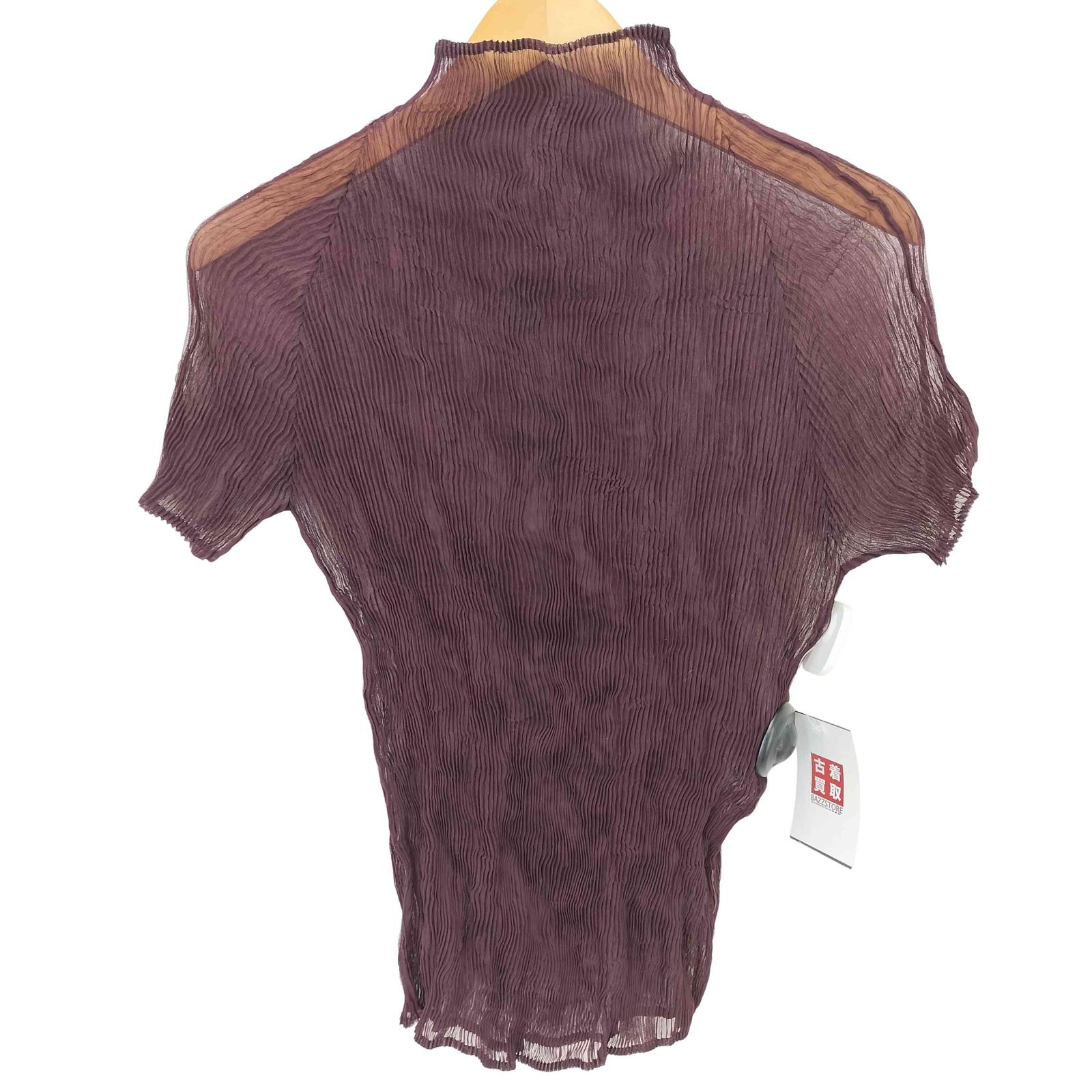 イッセイミヤケ ISSEY MIYAKE 19SS ボトルネック プリーツ S/S