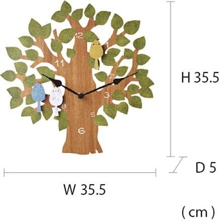 大特価】INTERFORM INC. インターフォルム 掛け時計 鳥 振り子 動物