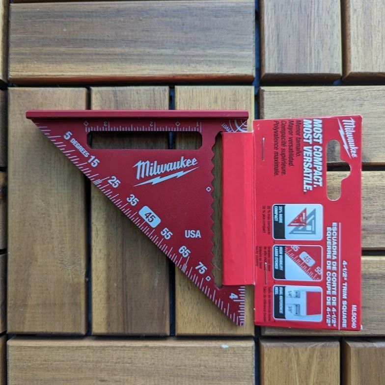 アメリカ限定】milwaukee ミルウォーキーアルミ 三角定規 4-1/2 180mm アメリカ限定】milwaukee ミルウォーキーアルミ 三角定規 4-1/2 180mm