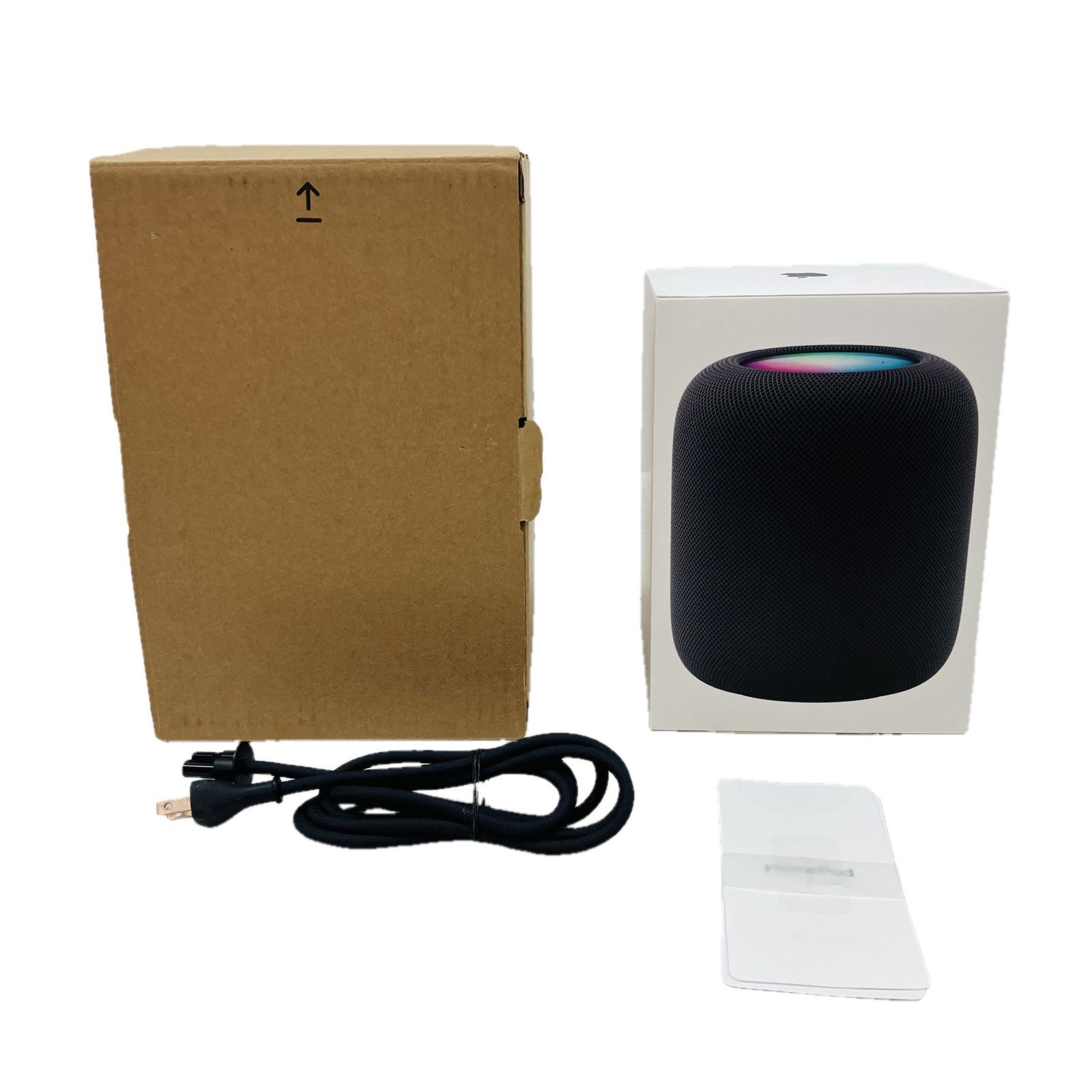 Apple MQJ73J A A2825 HomePod ミッドナイト 第2世代 スマート スピーカー ホームポッド アップル C10456313