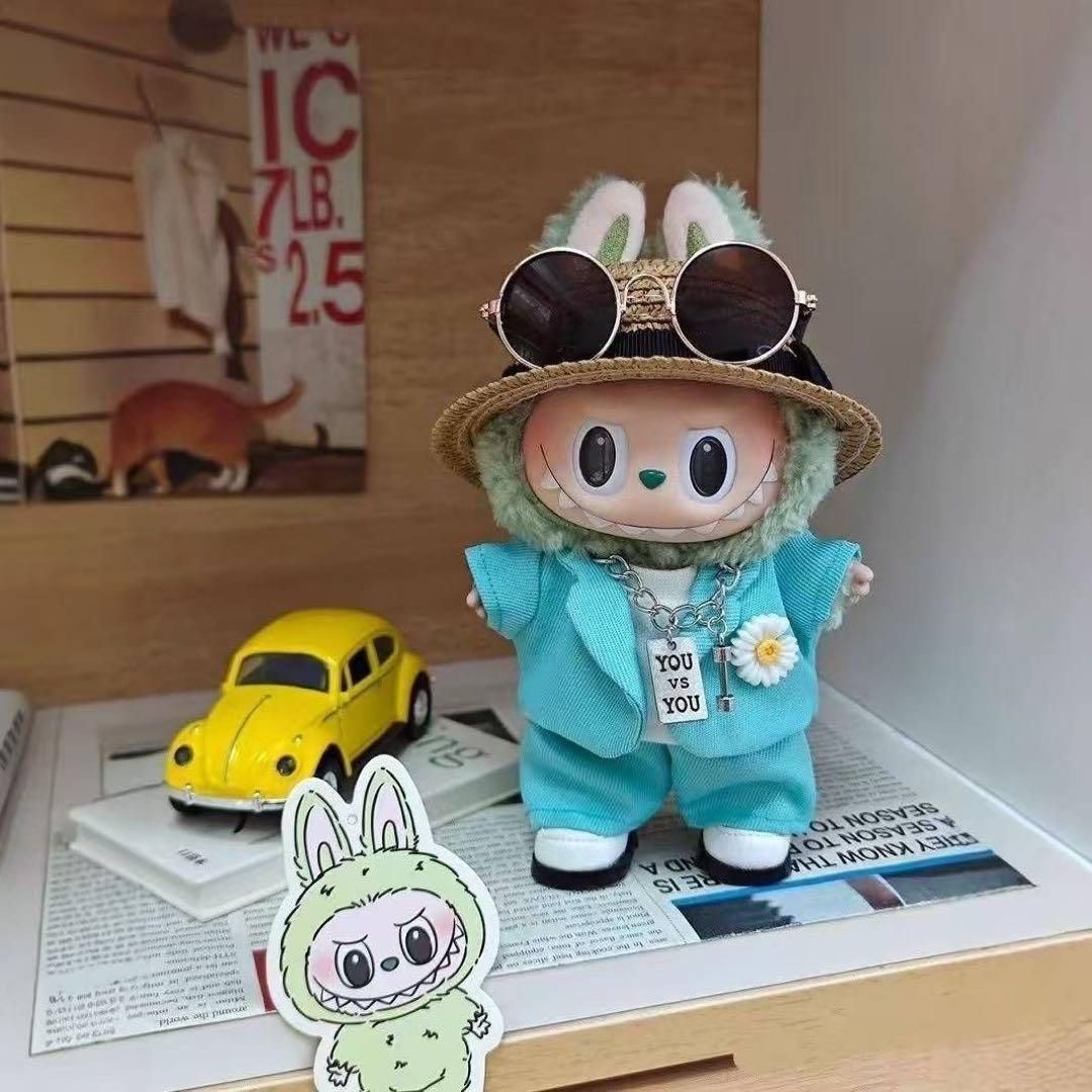 labubu Gdragon コスチューム ぬい服 ジヨン LABUBU G-DRAGONコスチュームぬい服らぶぶ ジヨン GD