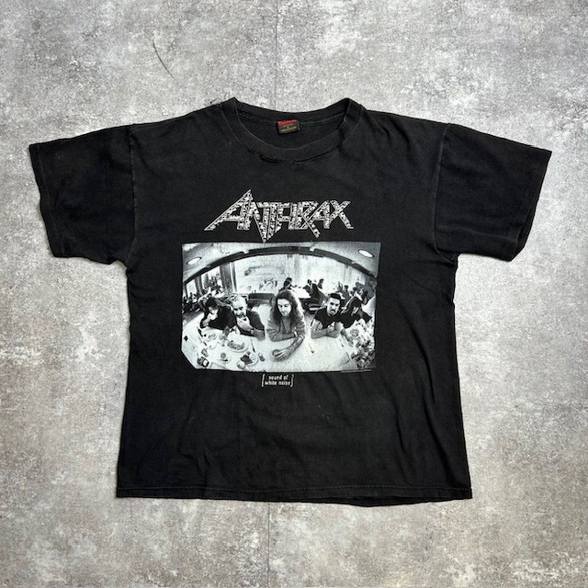 90's anthrax Sound of White Noise ツアーTシャツ アンスラックス Brockum USA製 XL vintage ヴィンテージ