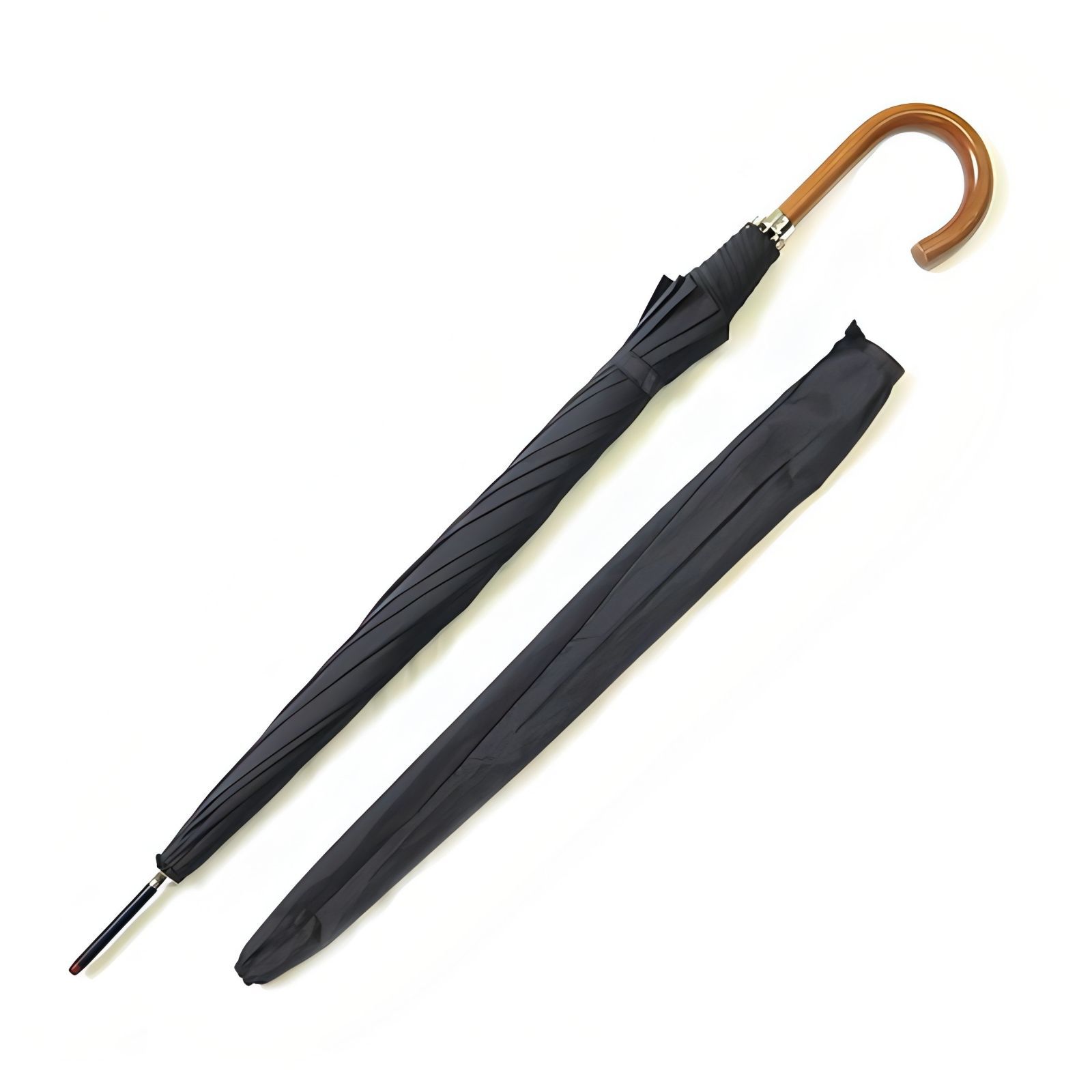 英国 フォックスアンブレラズ FOX UMBRELLAS 傘 メンズ ブラック おしゃれ 誕生日 記念 プレゼント ギフト 送料無料