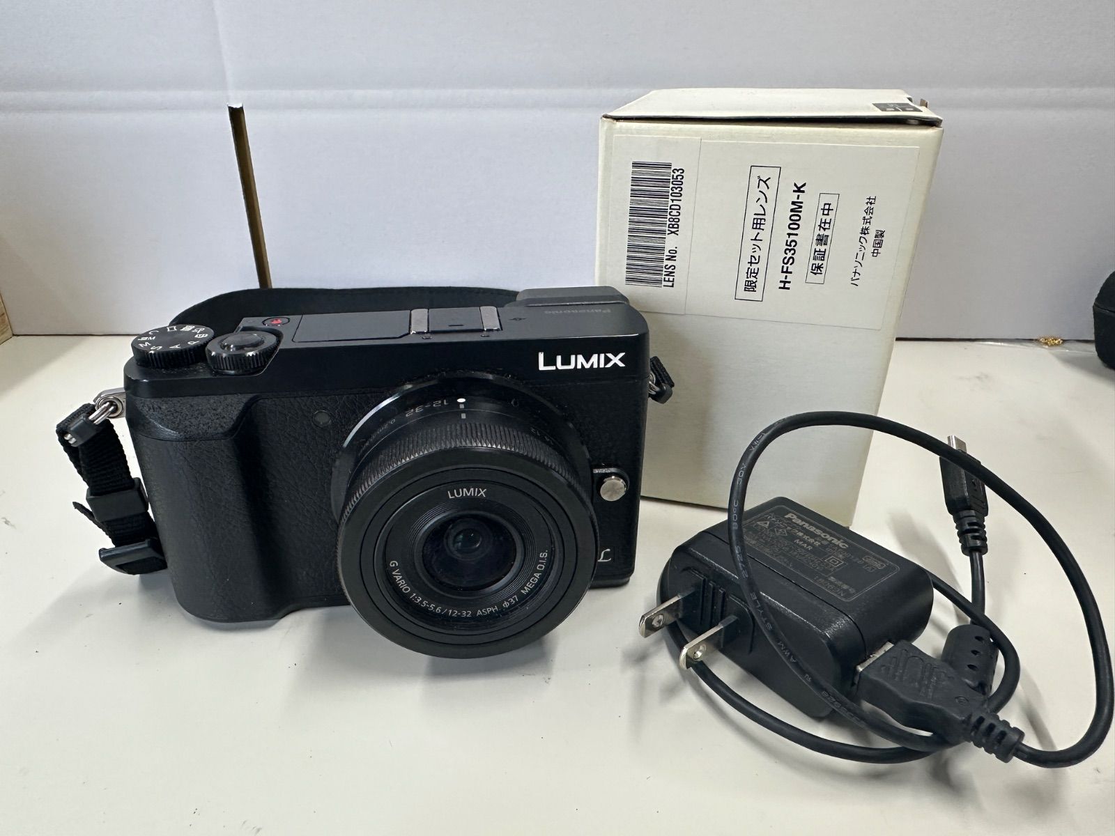 Panasonic LUMIX DMC-GX7MK2 セット用レンズ 通電 済み