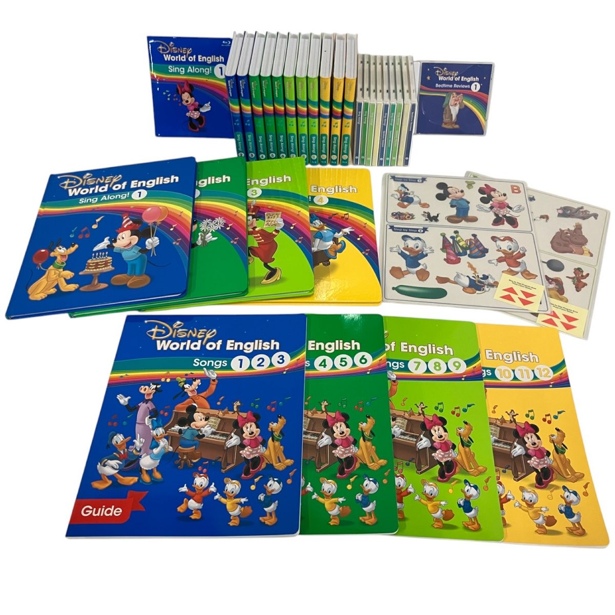 シングアロングセット ディズニーワールドファミリー 英語教材