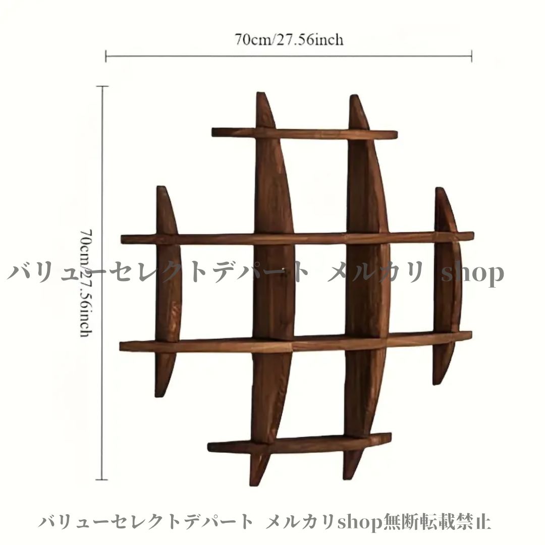 木製ティーセットホルダー 壁掛け 丸型 ヴィンテージシェルフ ティーカップ収納棚 茶器収納 飾り棚 日本語学習室装飾 木製構造 コンパクト収納 ディスプレイラック インテリア収納 茶器整理棚 小型ウォールシェルフ モダン家具 壁面収納 リビングルーム装飾