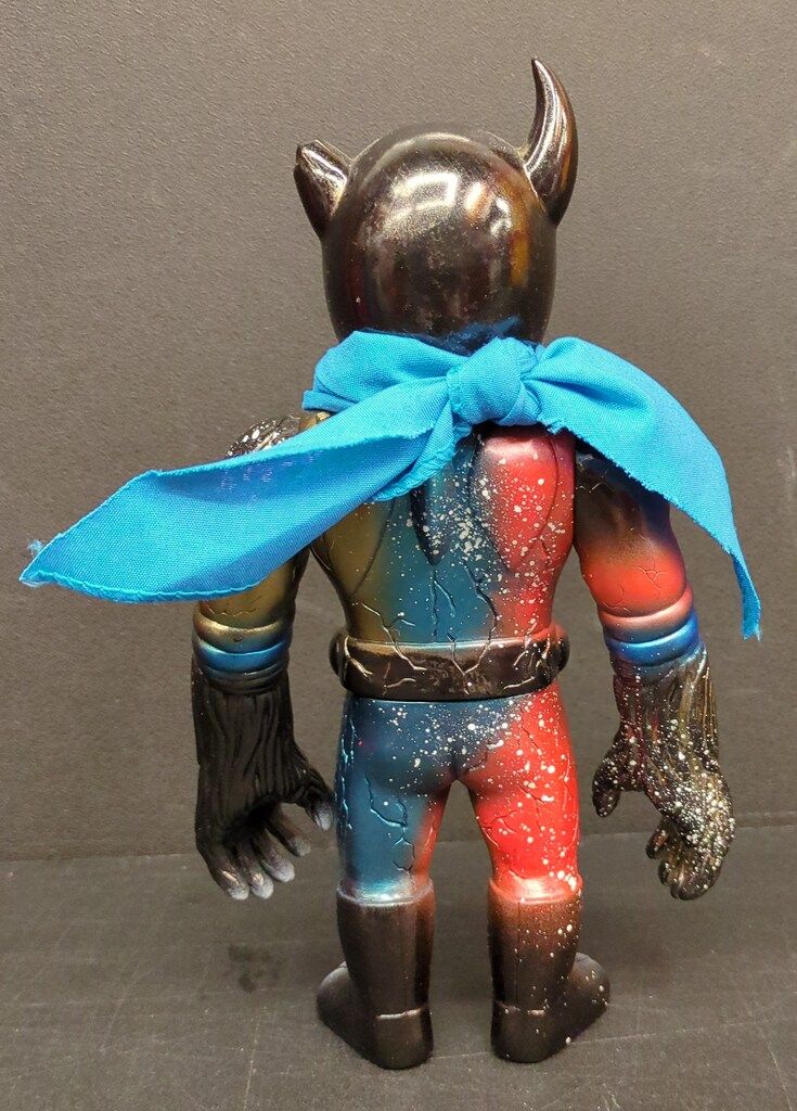 REALHEAD ゴーストサイダーV 真頭荒波 青マフラー