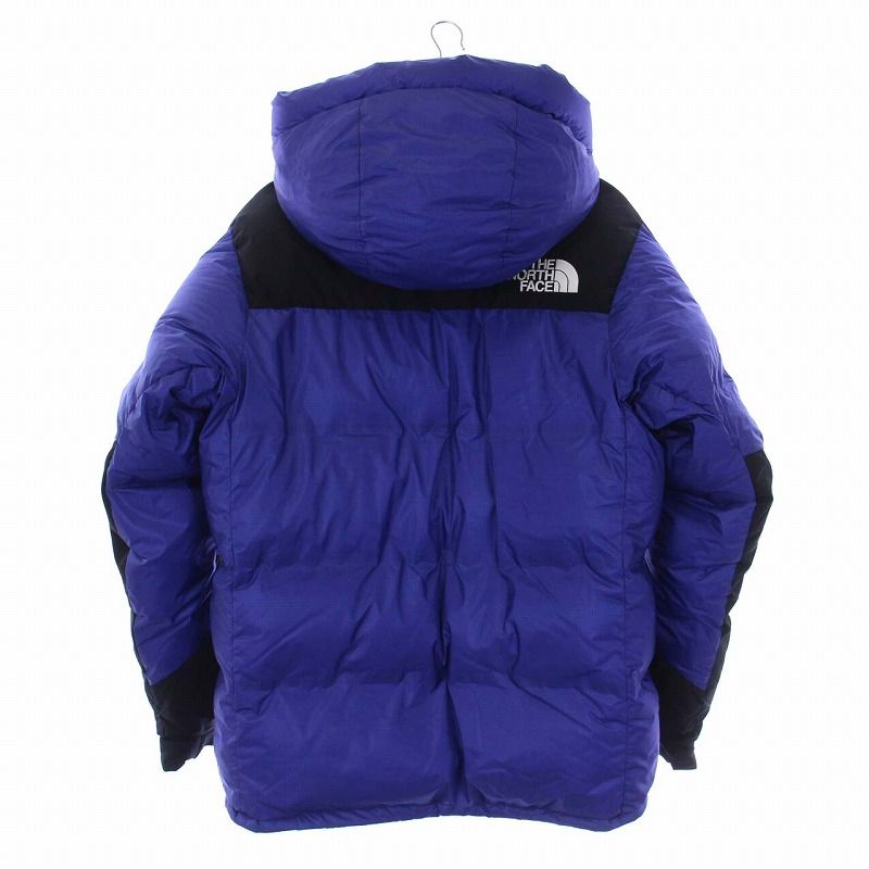 ザノースフェイス THE NORTH FACE HIMALAYAN PARKA ヒマラヤンパーカ ダウンジャケット アウター フード バカラー  サミットシリーズ S 青 黒 ブルー ブラック ND91921 /KH - メルカリ