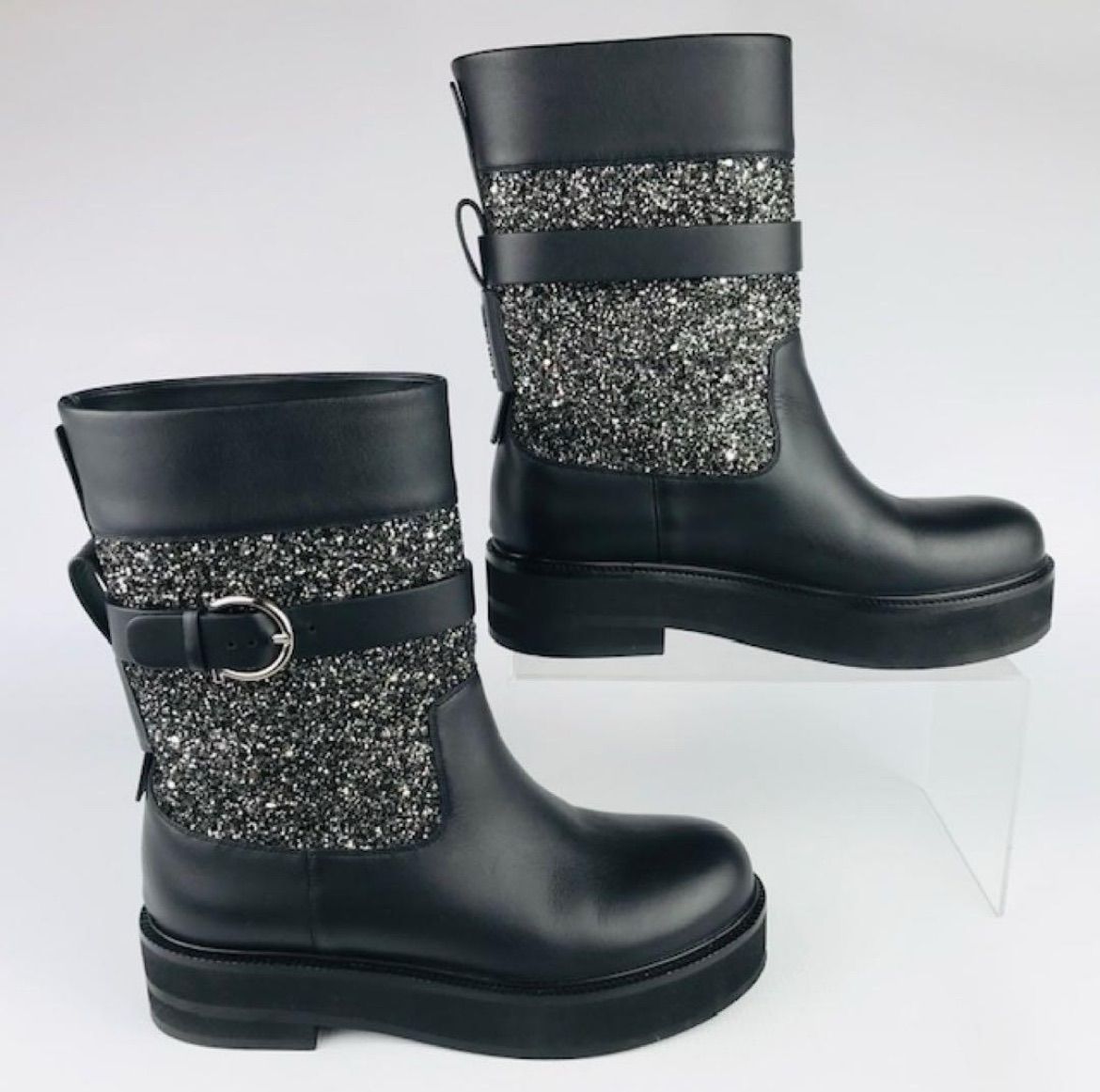 ガンチーニバックル付き グリッター