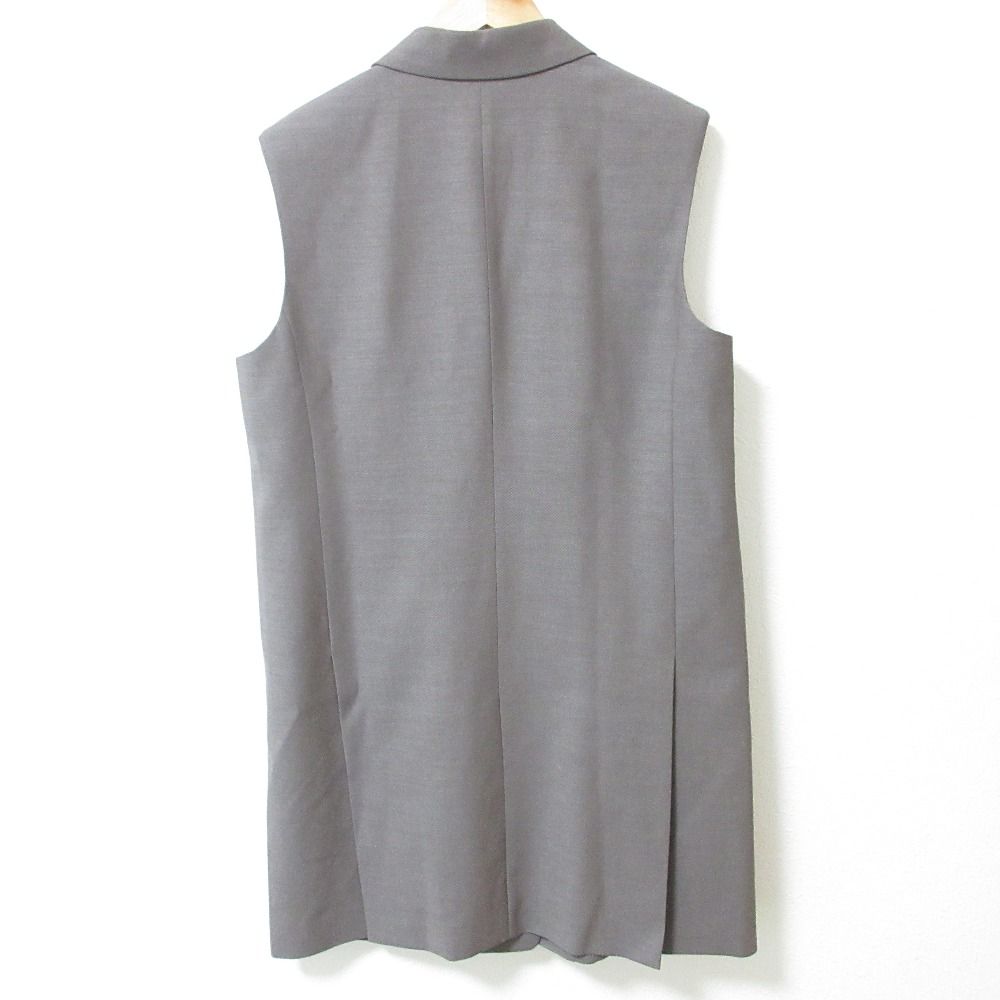 美品 20AW ebure エブール ウール テーラード ロングジレ ベスト